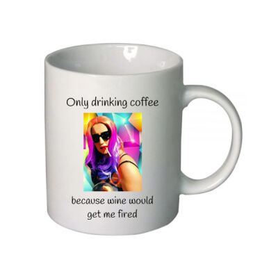 Only drinking coffee because wine would get me fired Thumbnail